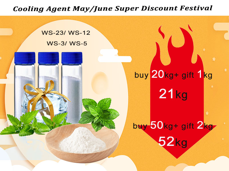 Food Additive Cooling Agent Powder Or Liquid ws-23 Vape Liquid