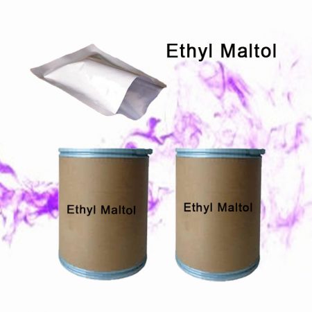 Wholesale 25kg Sweeteners Ethyl maltol Used For E-Liquid/ E-Cig/ Vape